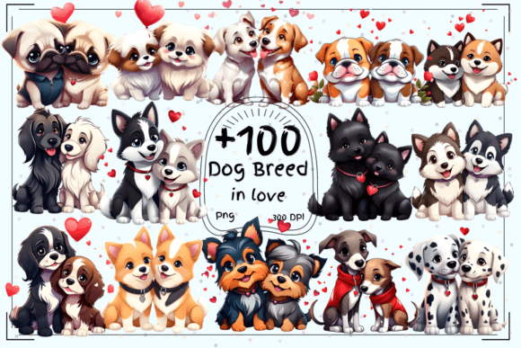 Adorable Dog Breed Clipart: A Designer's Guide to Canine Charm