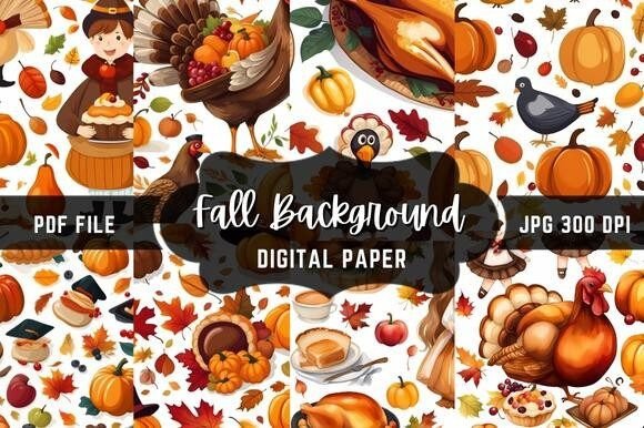 Autumnal Hues: Elevating Design with Fall Backgrounds