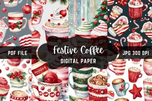 Festive Coffee: Elevating Your Design Projects with Seasonal Charm