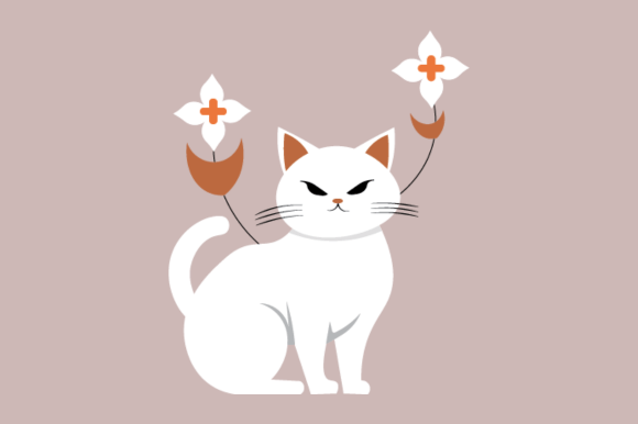 Flower Serenade: Elegant Design Asset for Creatives