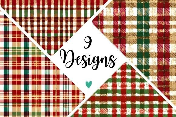 Xmas Plaid: Classic Patterns for Modern Holiday Designs